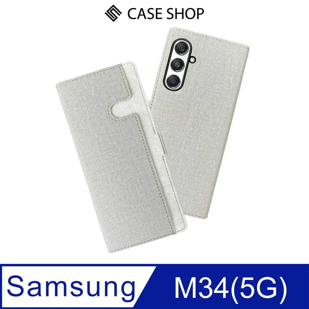 CASE SHOP Samsung  M34(5G)前收納側掀皮套-灰 歷史價格詳細信息