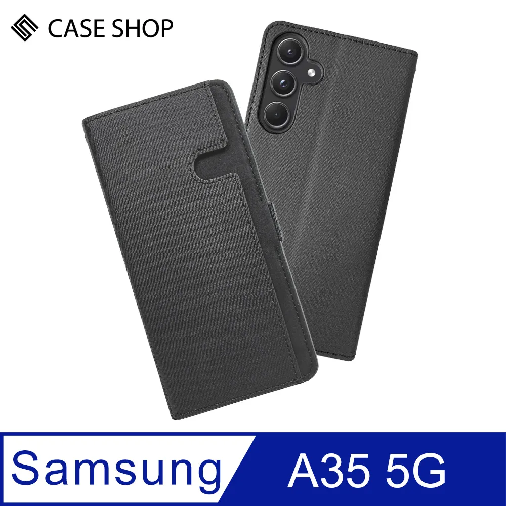 CASE SHOP Samsung A35 5G 前收納側掀皮套-黑 價格比較,價格查詢,歷史價格詳細信息