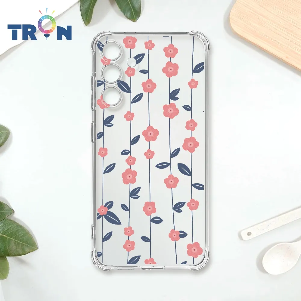 TRON 三星 S24 條紋透明小花A款 四角防摔殼 手機殼 歷史價格詳細信息