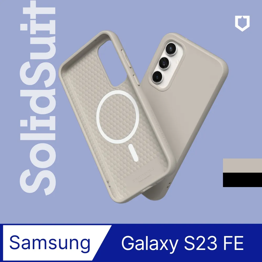 【犀牛盾】Samsung Galaxy S23 FE (6.4吋) SolidSuit (MagSafe 兼容) 防摔背蓋手機保護殼 歷史價格詳細信息