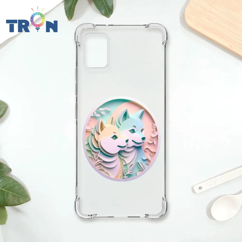 TRON 三星 A51 可愛紙雕貴賓狗 四角防摔殼 手機殼 歷史價格詳細信息