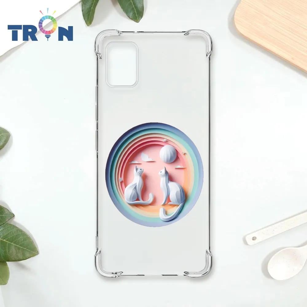 TRON 三星 A51 可愛紙雕貴賓狗 四角防摔殼 手機殼 歷史價格詳細信息