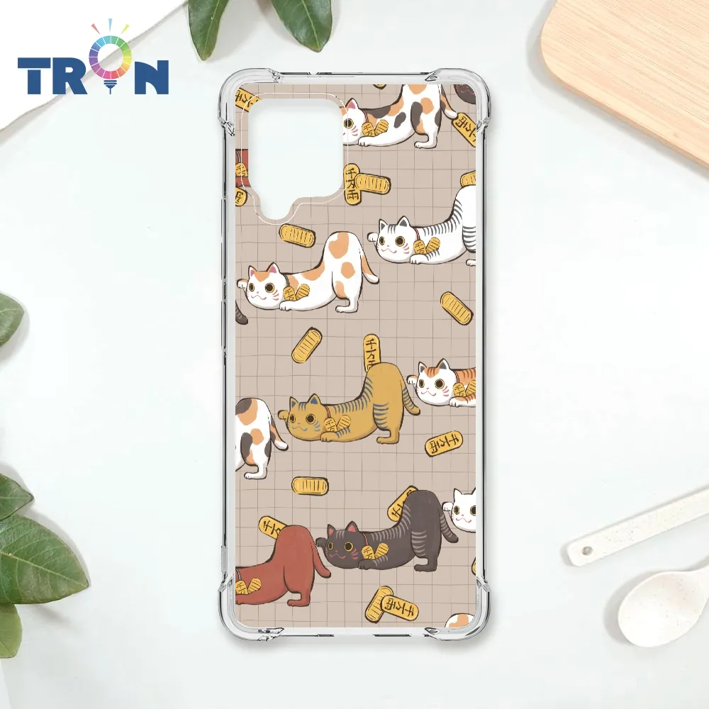 TRON 三星 A42 貓咪的衣櫥單圖 四角防摔殼 手機殼 歷史價格詳細信息