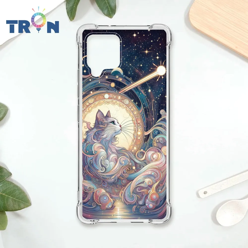TRON 三星 A42 貓咪的衣櫥單圖 四角防摔殼 手機殼 歷史價格詳細信息