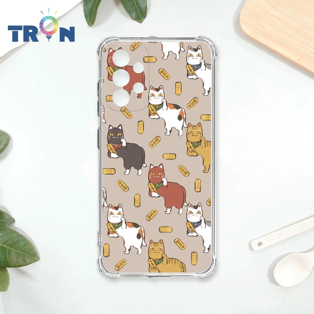 TRON 三星 A53 5G 俄羅斯方塊招財貓-三隻小貓 四角防摔殼 手機殼 歷史價格詳細信息