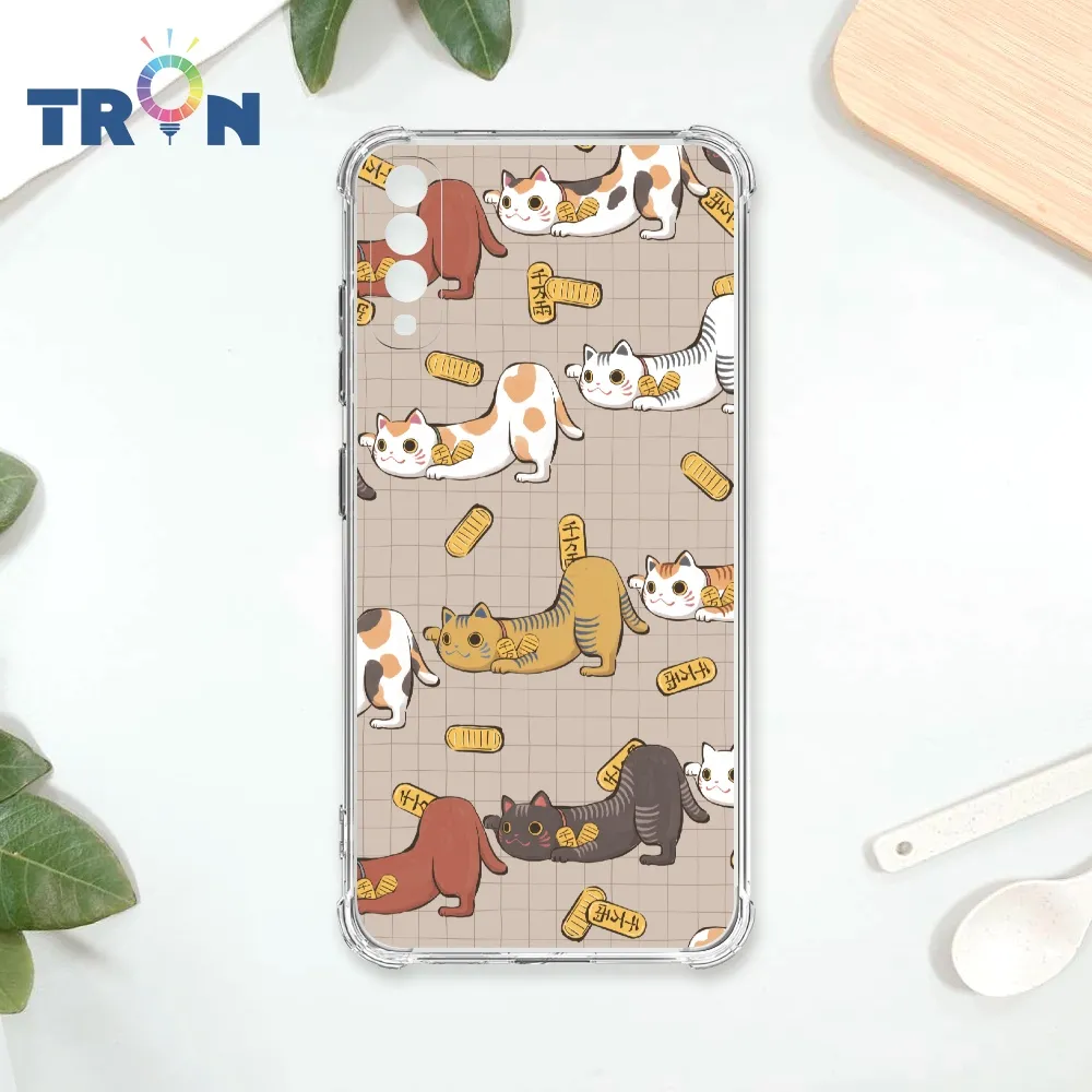 TRON 三星 A70 俄羅斯方塊招財貓-O型滾動 四角防摔殼 手機殼 歷史價格詳細信息