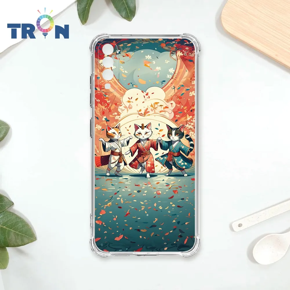 TRON 三星 A70 貓咪美食評鑑家 四角防摔殼 手機殼 歷史價格詳細信息