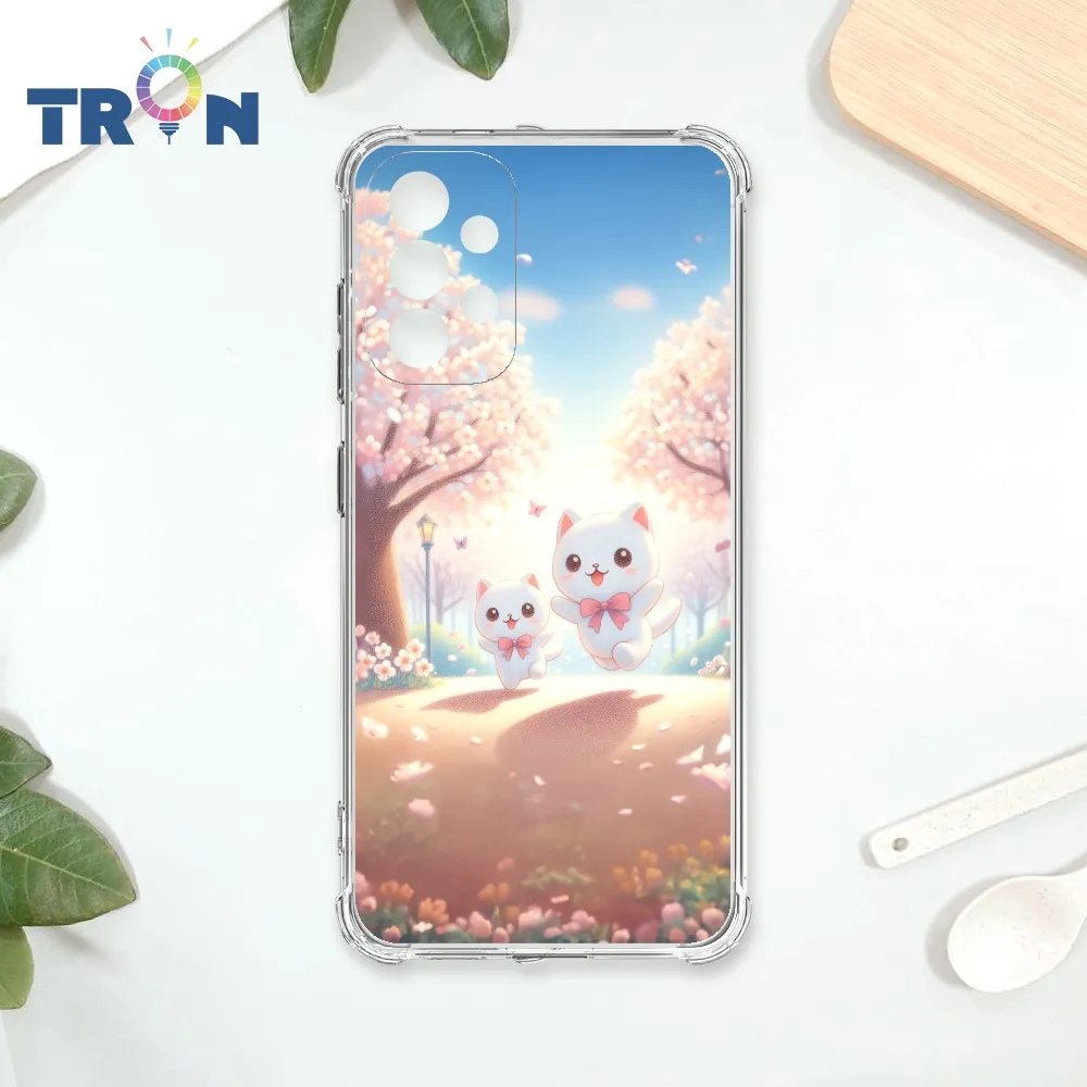 TRON 三星 A53 5G 櫻花插畫風格白貓咪 四角防摔殼 手機殼 價格比較,價格查詢,歷史價格詳細信息