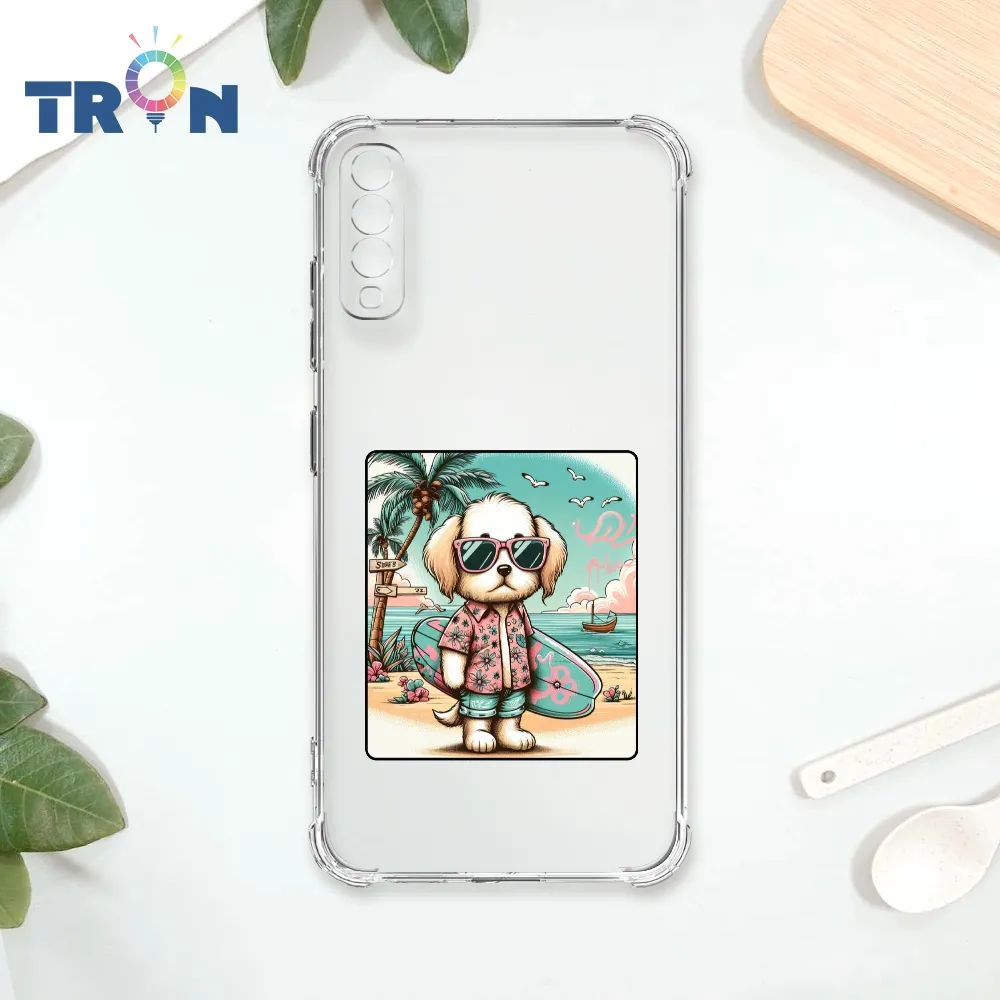 TRON 三星 A70 夏夜流星與貓 四角防摔殼 手機殼 歷史價格詳細信息