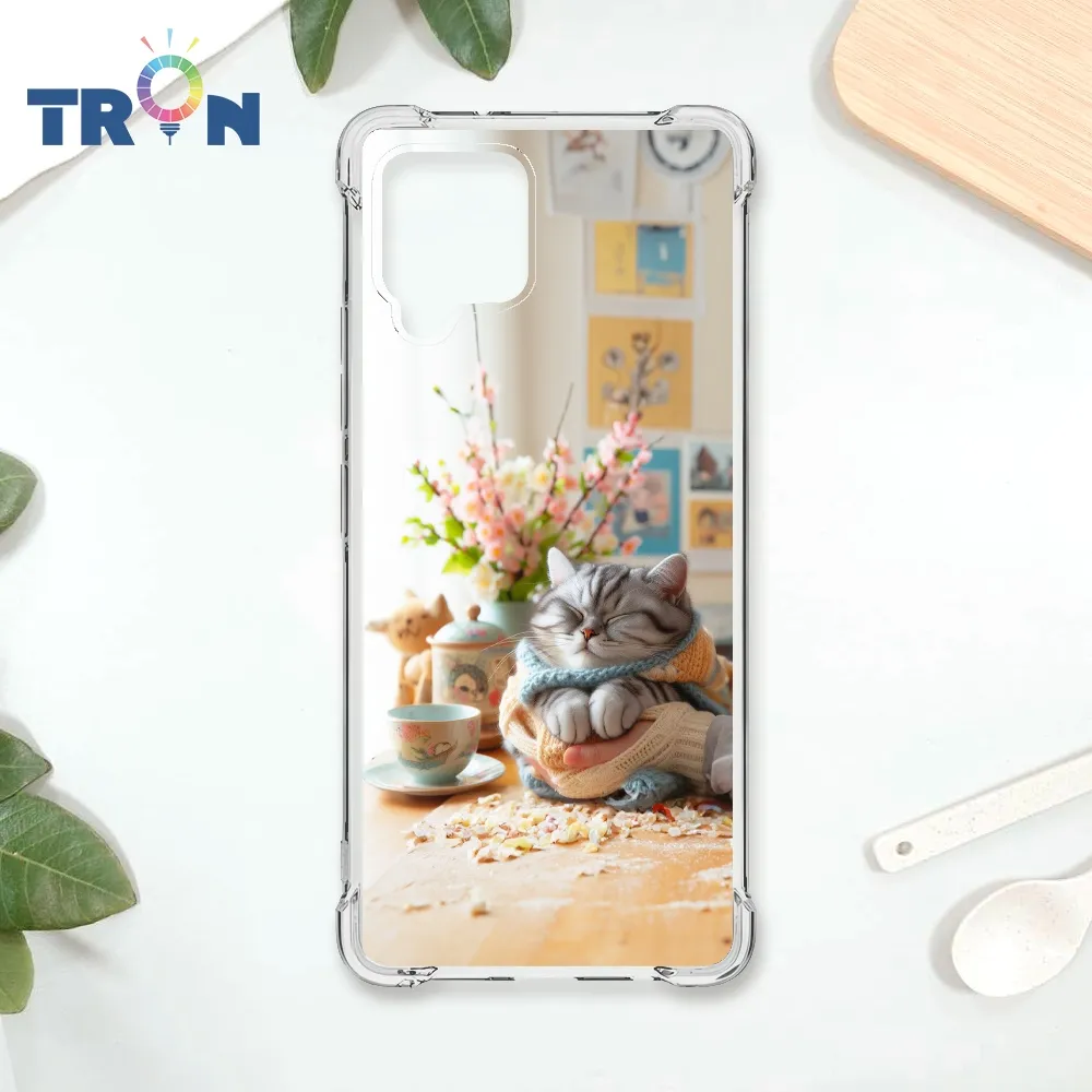 TRON 三星 A42 貓咪的衣櫥單圖 四角防摔殼 手機殼 歷史價格詳細信息