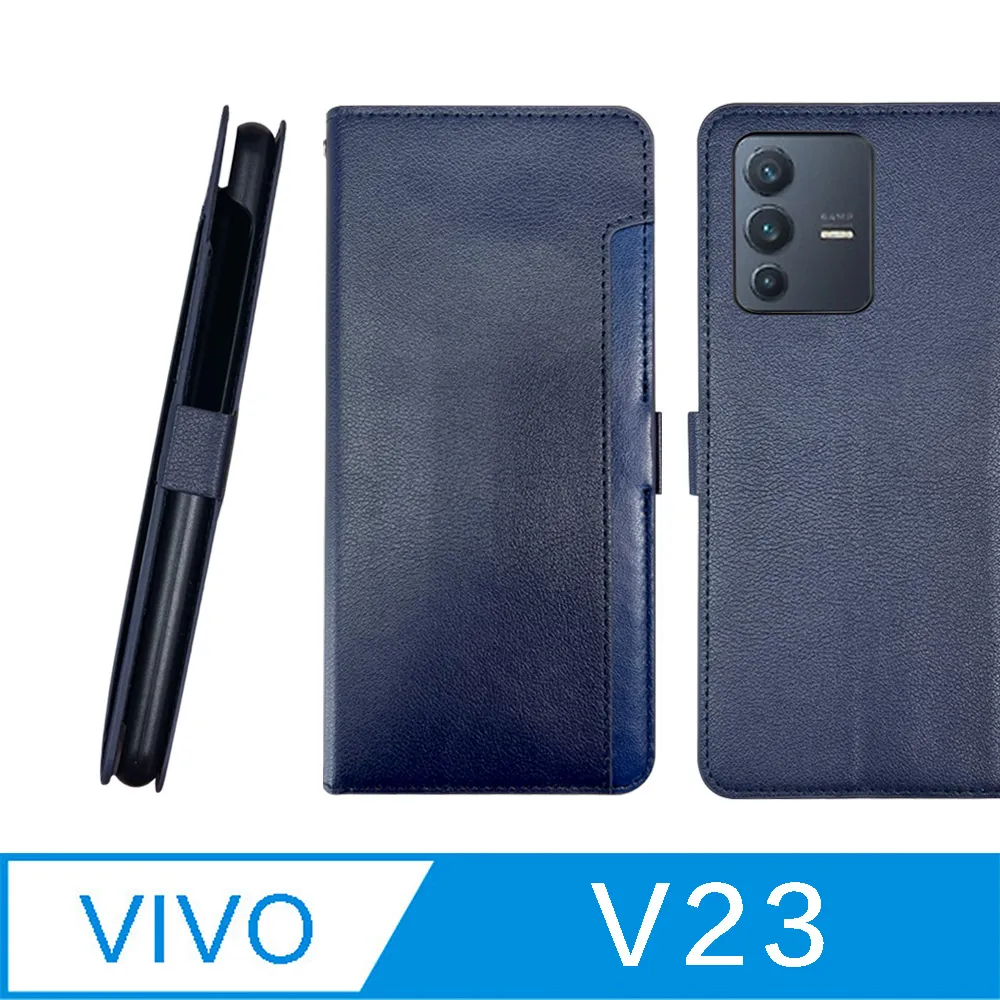 CASE SHOP vivo V40 / V40 Pro前收納側掀皮套-黑 歷史價格詳細信息
