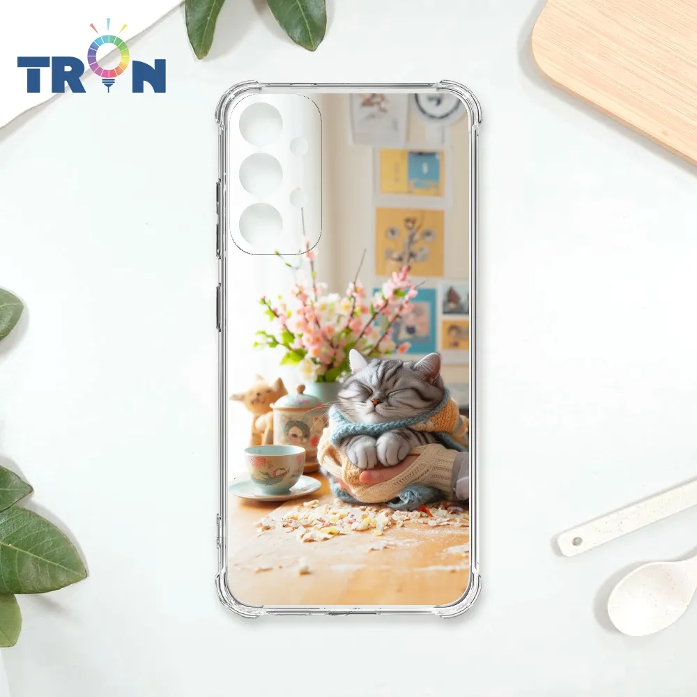 TRON 三星 A33 5G 貓咪與毛線球系列 四角防摔殼 手機殼 歷史價格詳細信息