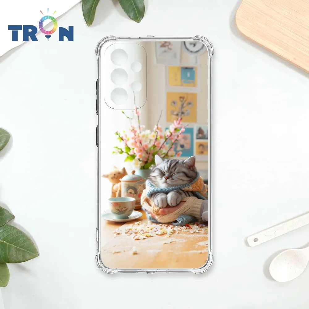TRON 三星 A53 5G 貓咪美食評鑑家 四角防摔殼 手機殼 歷史價格詳細信息