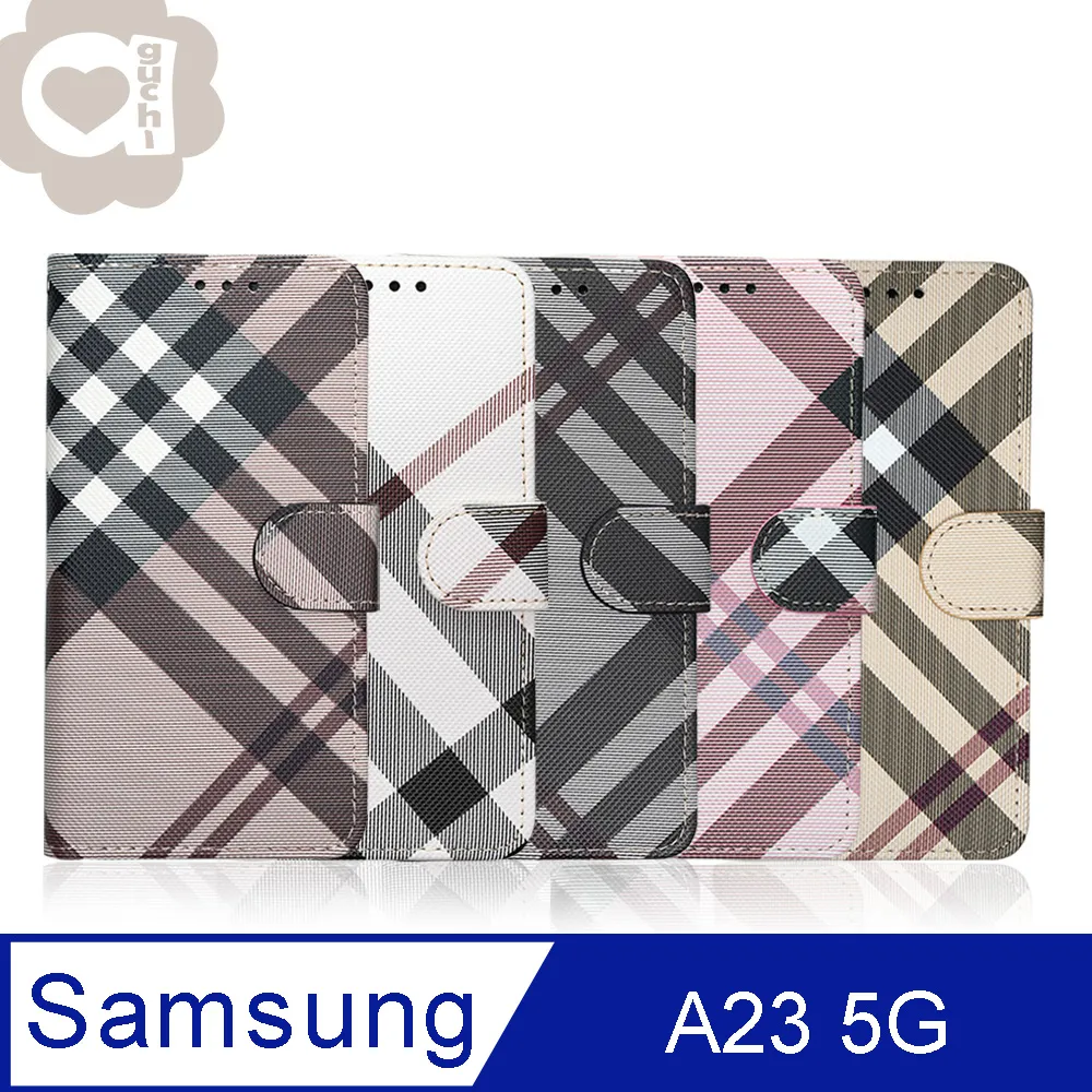 Aguchi 亞古奇 Samsung Galaxy S23+ (精品版) 英倫格紋氣質手機皮套 獨家限量發行 歷史價格詳細信息