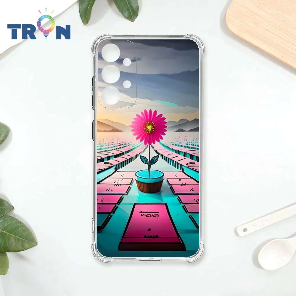 TRON 三星 A33 5G 藍色漸層印度Henna幸運祝福圖騰 四角防摔殼 手機殼 歷史價格詳細信息