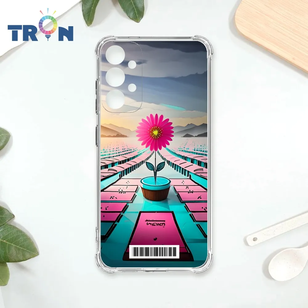 TRON 三星 A33 5G 藍色漸層印度Henna幸運祝福圖騰 四角防摔殼 手機殼 歷史價格詳細信息