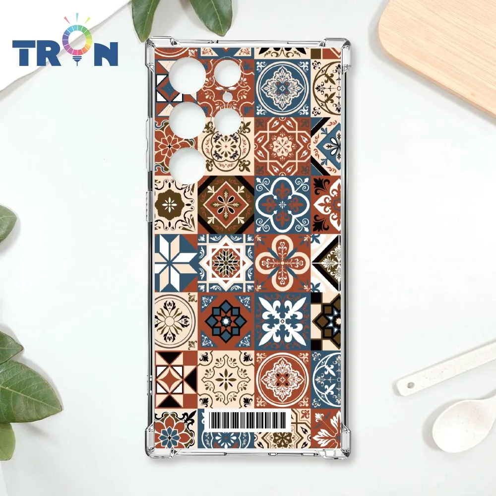 TRON 三星 S24 Ultra 幾何圓點千鳥紋  載具 四角防摔殼 手機殼 歷史價格詳細信息