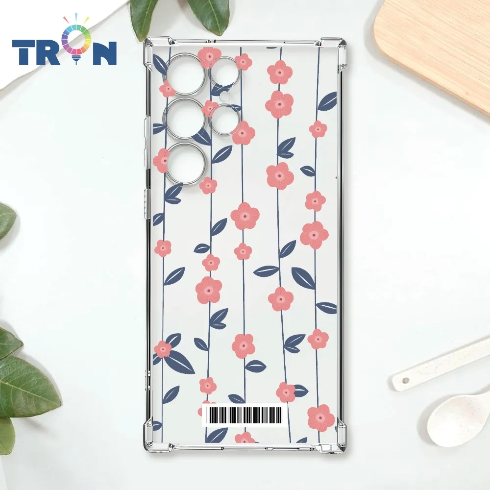 TRON 三星 S24 Ultra 條紋千鳥紋 四角防摔殼 手機殼 歷史價格詳細信息