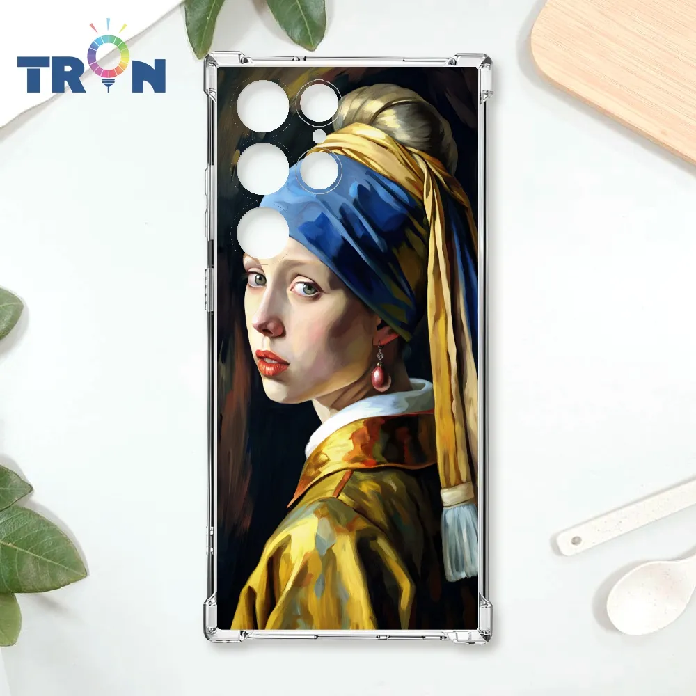 TRON 三星 S24 Ultra 戴頭巾的少女 四角防摔殼 手機殼 價格比較,價格查詢,歷史價格詳細信息