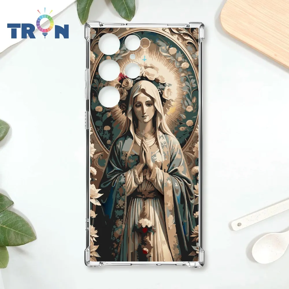 TRON 三星 S24 Ultra 戴頭巾的少女 四角防摔殼 手機殼 歷史價格詳細信息