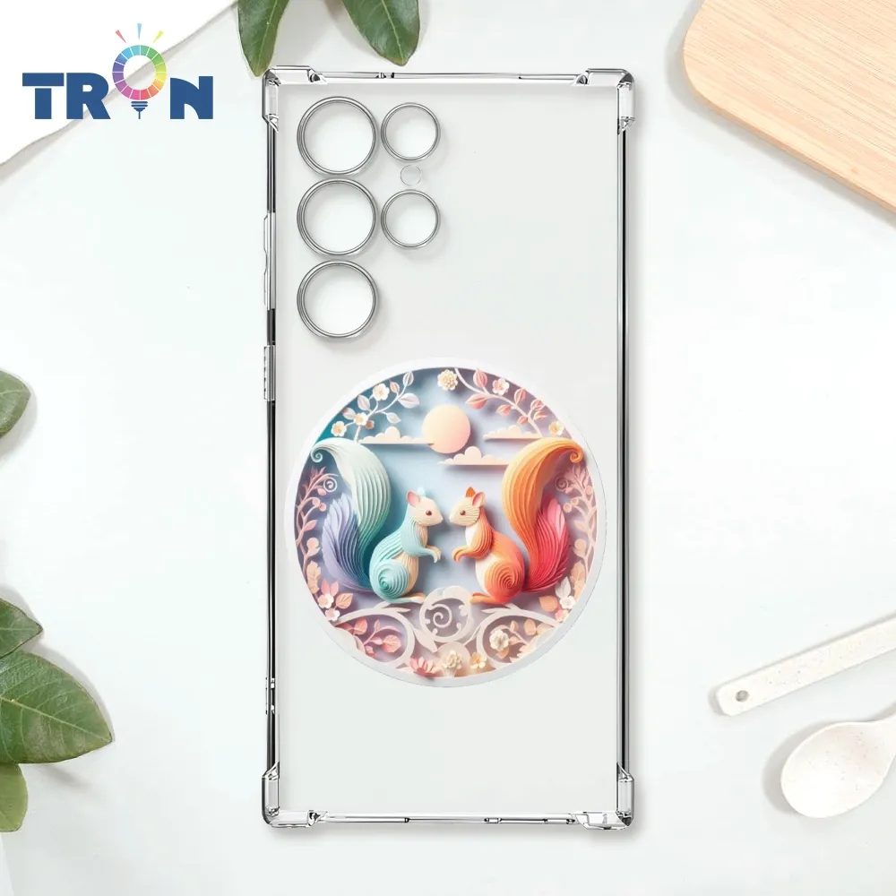 TRON 三星 S24 Ultra 可愛紙雕松鼠 四角防摔殼 手機殼 價格比較,價格查詢,歷史價格詳細信息