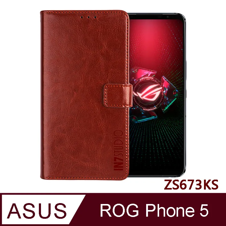 IN7 瘋馬紋 ASUS Zenfone 9 5G (5.9吋) 錢包式 磁扣側掀PU皮套-紅色 歷史價格詳細信息