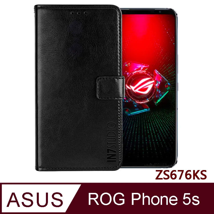 IN7 瘋馬紋 ASUS Zenfone 9 5G (5.9吋) 錢包式 磁扣側掀PU皮套-紅色 歷史價格詳細信息