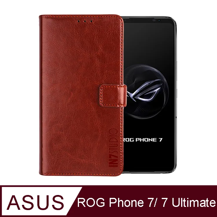 IN7 瘋馬紋 ASUS Zenfone 9 5G (5.9吋) 錢包式 磁扣側掀PU皮套-紅色 歷史價格詳細信息