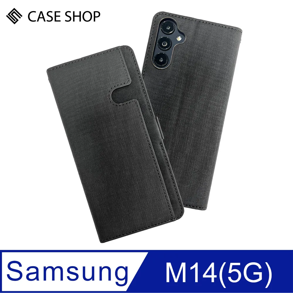 CASE SHOP Samsung A35 5G 前收納側掀皮套-黑 歷史價格詳細信息