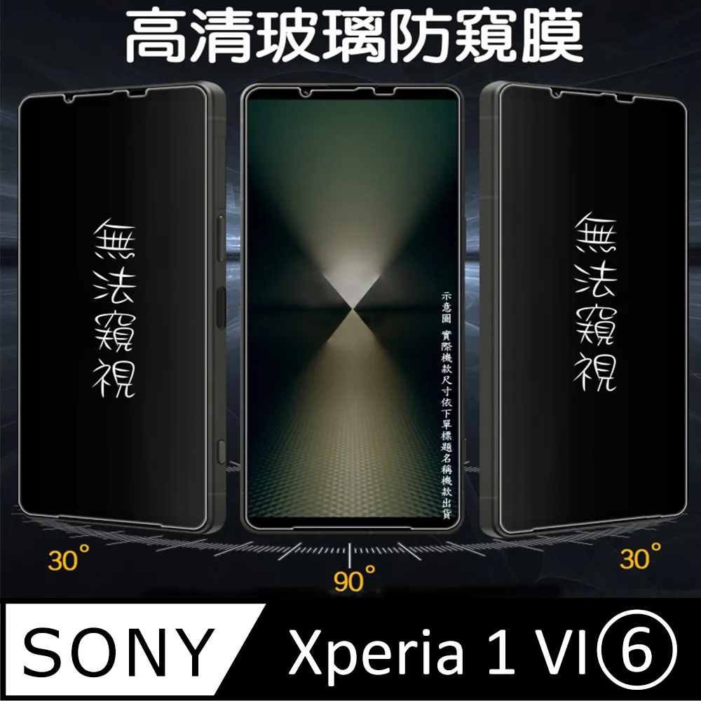 [Glass] SONY Xpeia 10 VI(6) 防窺玻璃螢幕保護貼[無框] 歷史價格詳細信息