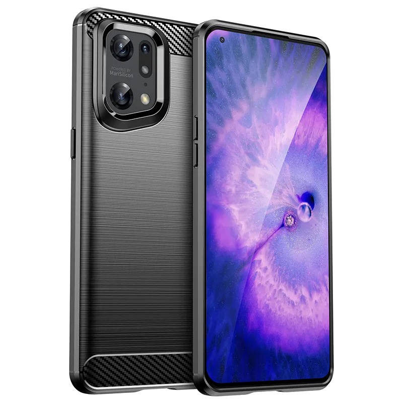 OPPO Find X5 Pro 防摔拉絲紋手機殼保護殼 歷史價格詳細信息