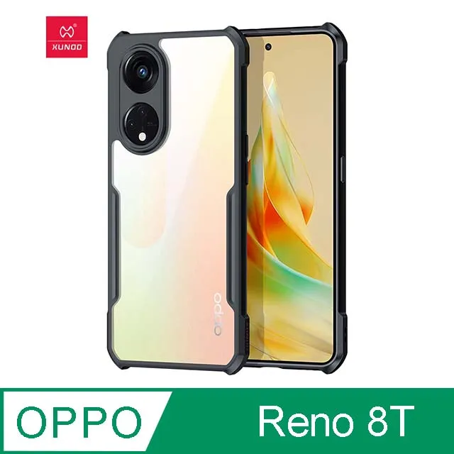 XUNDD 甲蟲系列 OPPO Reno 7 Z 防摔保護軟殼 炫酷黑 歷史價格詳細信息
