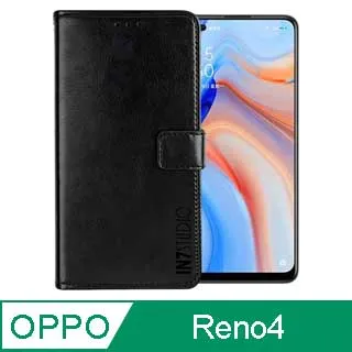 IN7 瘋馬紋 OPPO Reno4 Pro (6.5 吋) 錢包式 磁扣側掀PU皮套 吊飾孔 手機皮套保護殼-紅色 歷史價格詳細信息