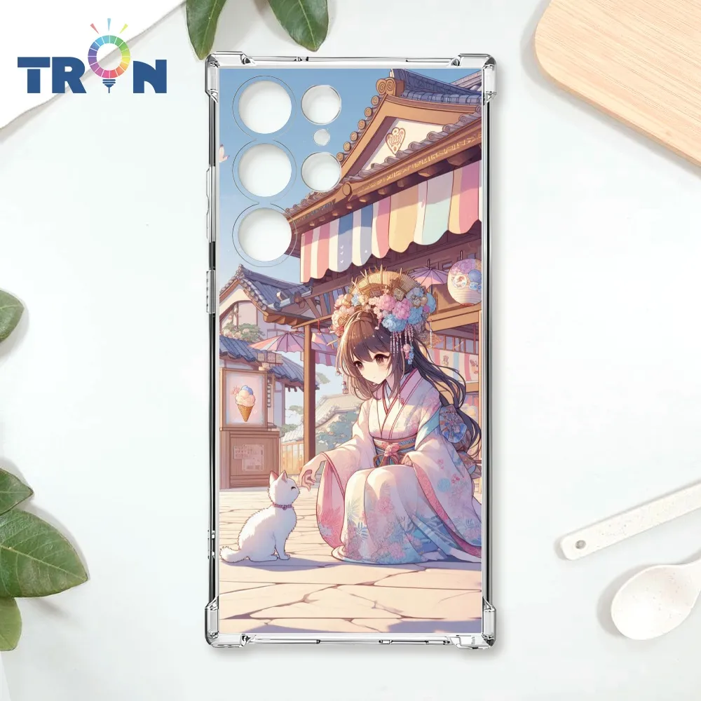 TRON 三星 S23 Ultra 日系富士山櫻花貓咪系列  載具 四角防摔殼 手機殼 歷史價格詳細信息