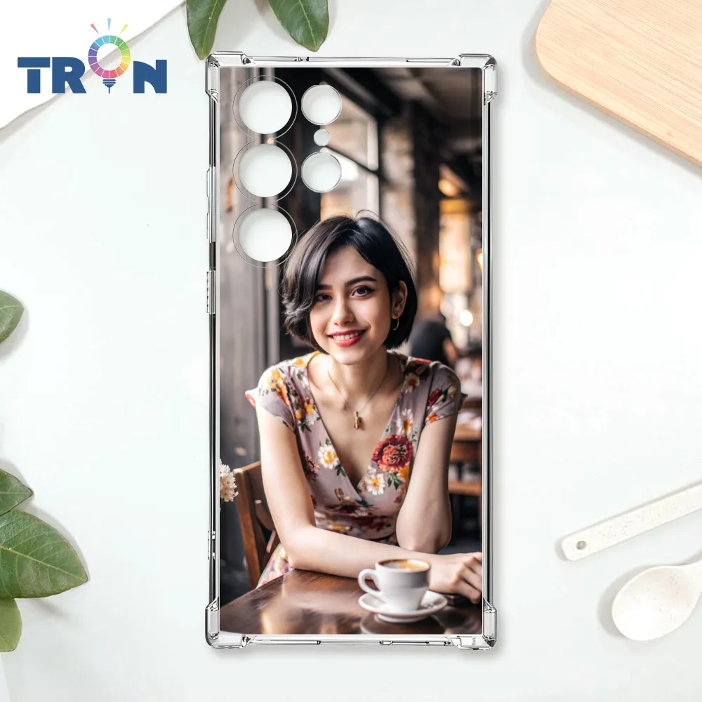 TRON 三星 S23  咖啡廳的女孩 四角防摔殼 手機殼 歷史價格詳細信息