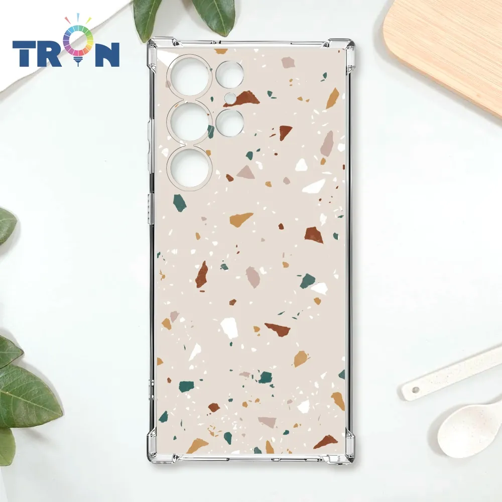 TRON 三星 S23 Ultra 幾何復古花磚C款  載具 四角防摔殼 手機殼 歷史價格詳細信息