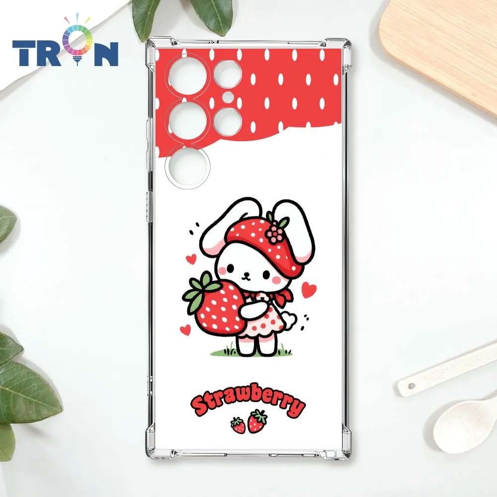 TRON 三星 S23  紅粉草莓兔  載具 四角防摔殼 手機殼 歷史價格詳細信息