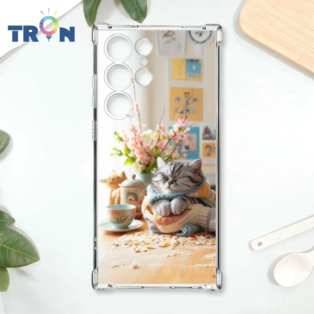 TRON 三星 S23 Ultra 貓咪的衣櫥單圖 四角防摔殼 手機殼 歷史價格詳細信息