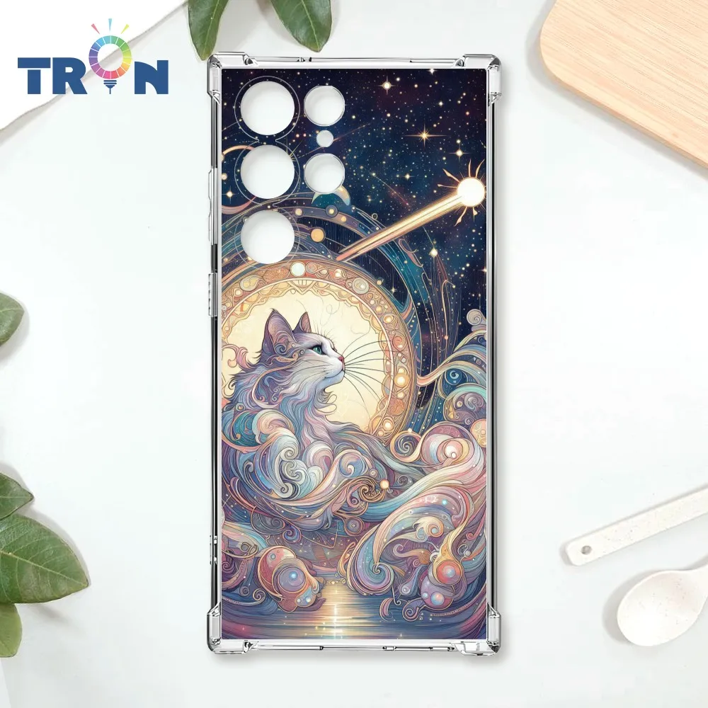 TRON 三星 S23 Ultra 貓咪的衣櫥單圖 四角防摔殼 手機殼 歷史價格詳細信息
