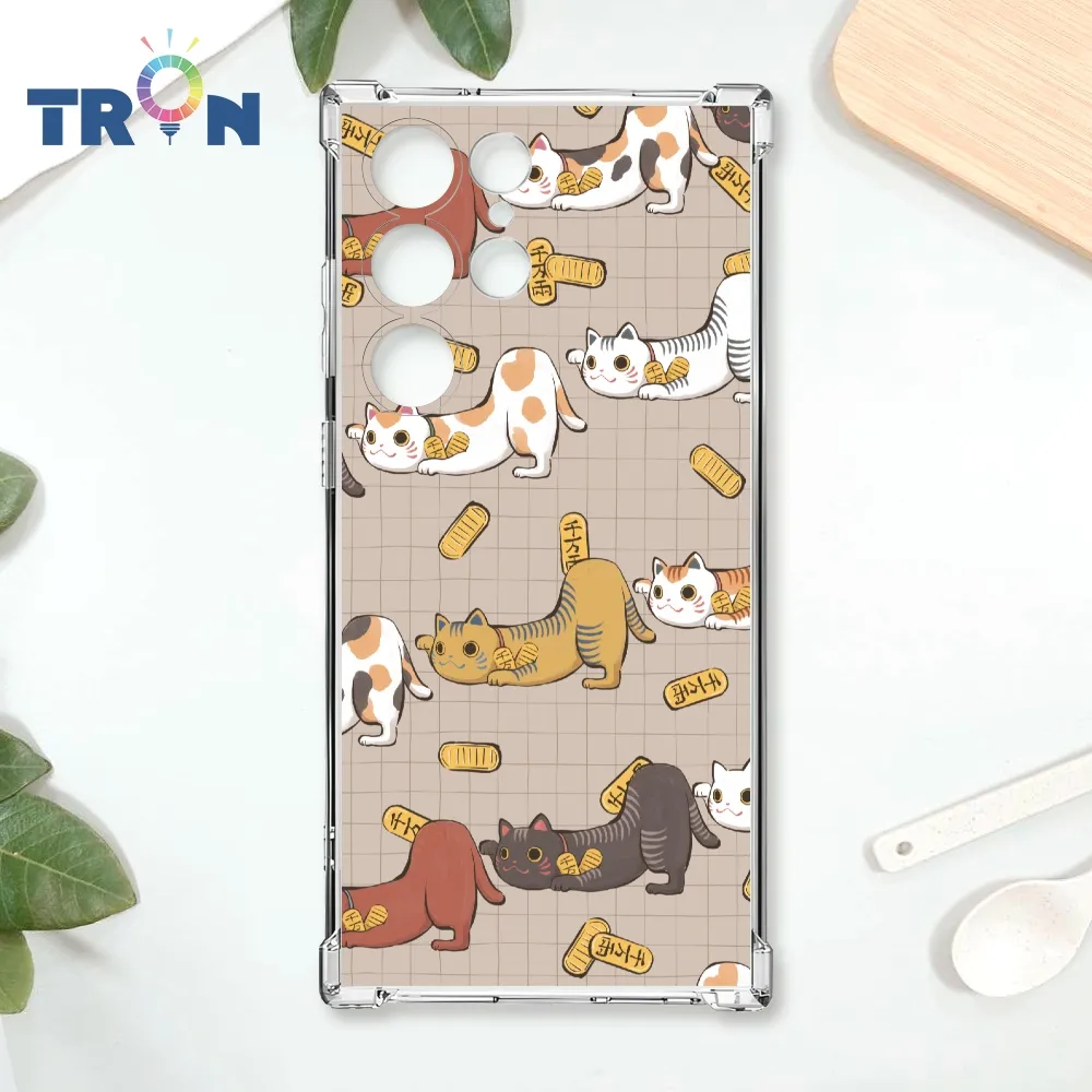 TRON 三星 S23 Ultra 俄羅斯方塊招財貓S型系列 四角防摔殼 手機殼 歷史價格詳細信息