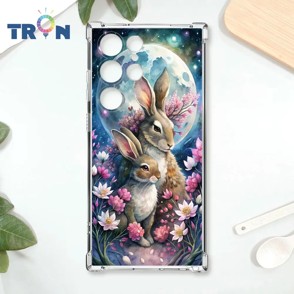 TRON 三星 S23 Ultra 月光下玫瑰庭園跳舞的貓咪 四角防摔殼 手機殼 歷史價格詳細信息