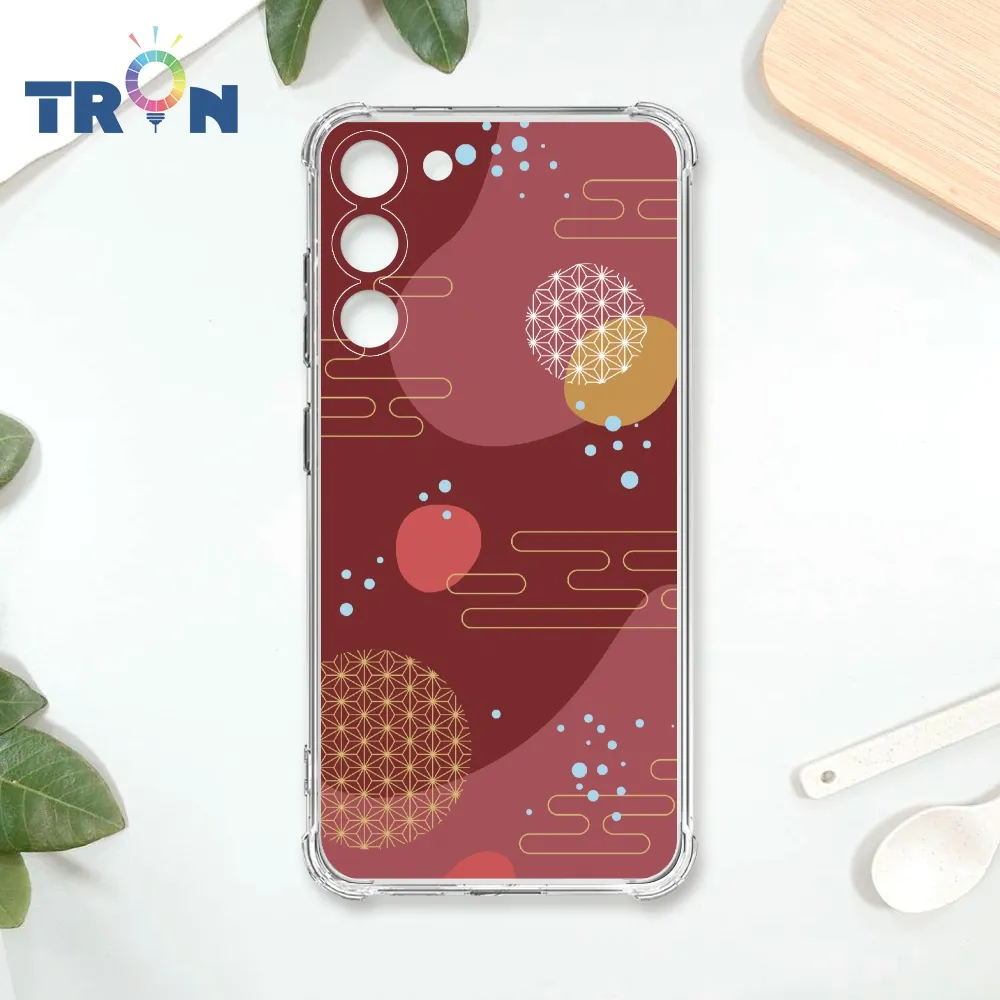 TRON 三星 S23  日系和風圓點海波系列 四角防摔殼 手機殼 歷史價格詳細信息