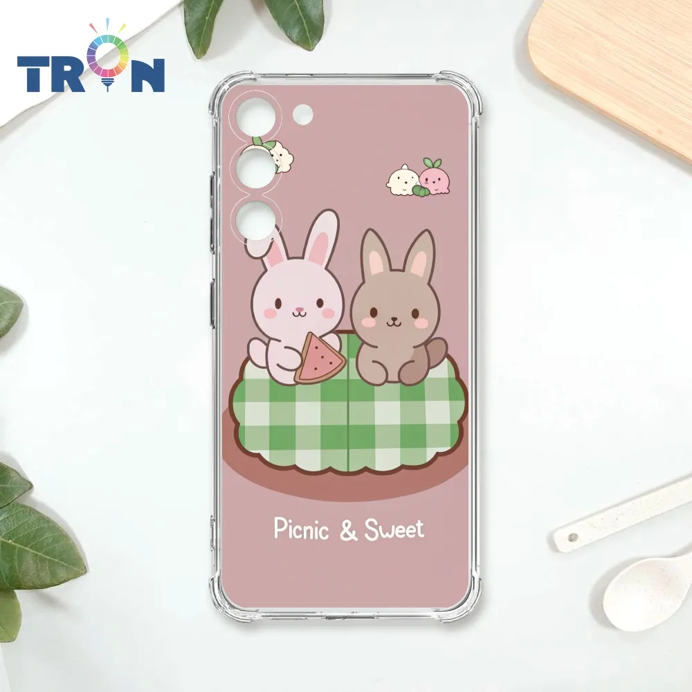 TRON 三星 S23 PLUS 兔子與蛋糕系列 四角防摔殼 手機殼 歷史價格詳細信息