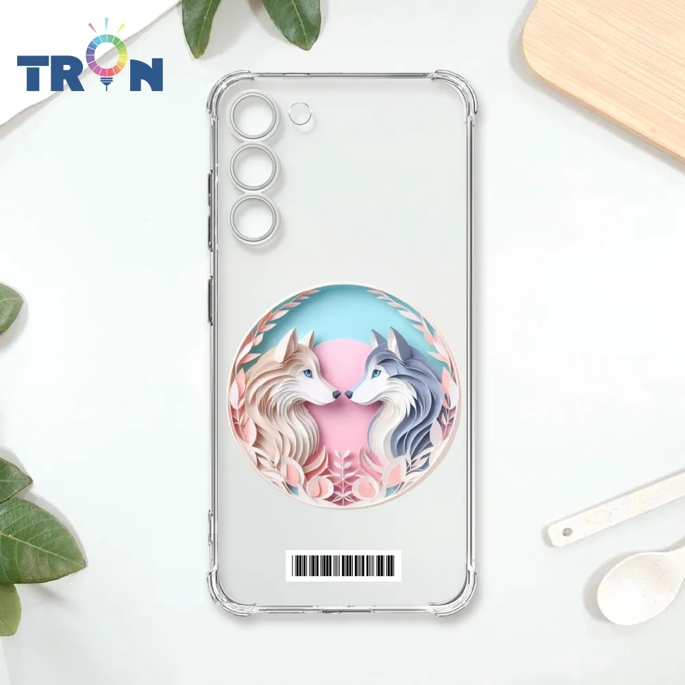 TRON 三星 S23 PLUS 可愛紙雕薩摩耶  載具 四角防摔殼 手機殼 歷史價格詳細信息