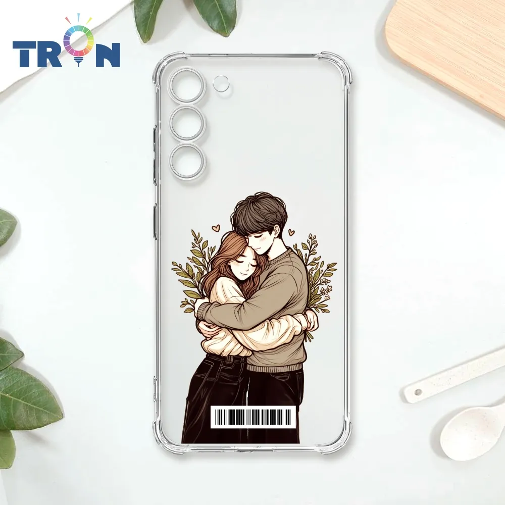 TRON 三星 S23  情侶深情擁抱彩色背景系列 四角防摔殼 手機殼 歷史價格詳細信息