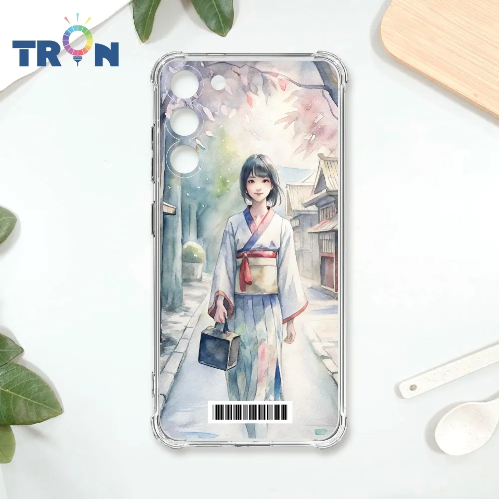 TRON 三星 S23 PLUS 水彩少女 四角防摔殼 手機殼 歷史價格詳細信息