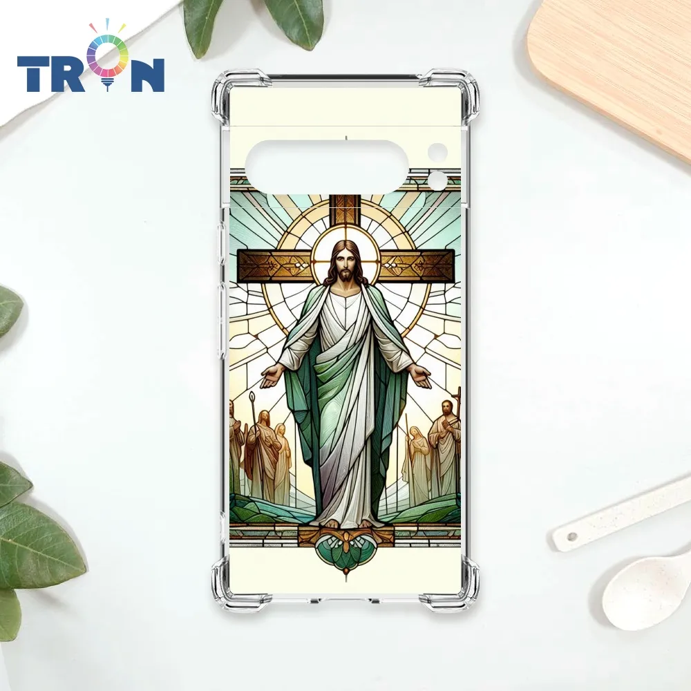 TRON GOOGLE Pixel 8 Pro 耶穌水彩 四角防摔殼 手機殼 歷史價格詳細信息