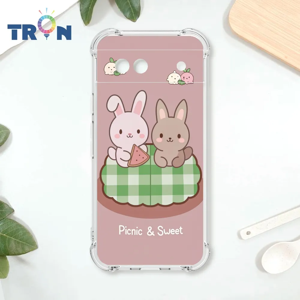 TRON GOOGLE Pixel 8A 兔子可愛動作排排系列  載具 四角防摔殼 手機殼 歷史價格詳細信息