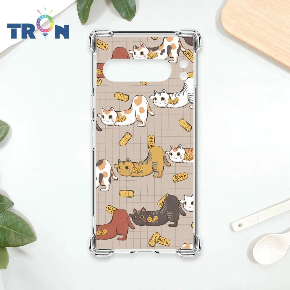 TRON GOOGLE Pixel 8 Pro 俄羅斯方塊招財貓經典集合 四角防摔殼 手機殼 歷史價格詳細信息