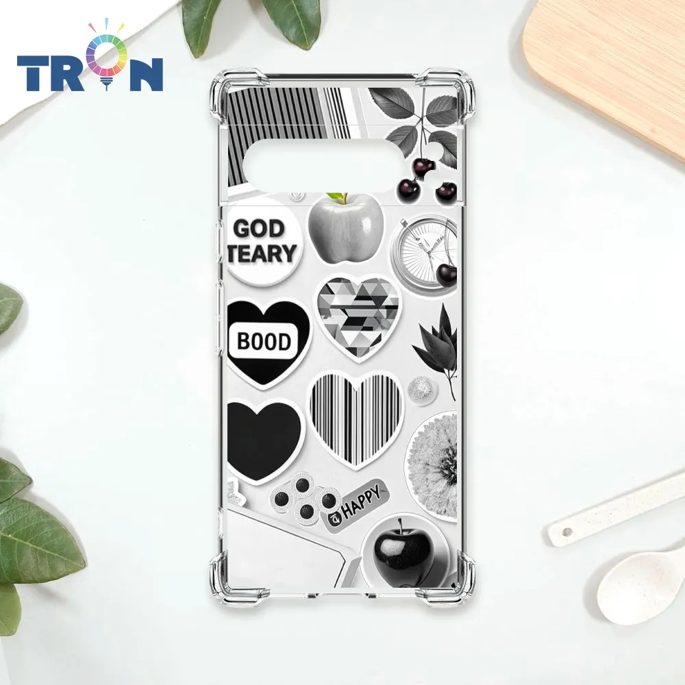 TRON GOOGLE Pixel 8 Pro 風格派不規則格子A款 四角防摔殼 手機殼 歷史價格詳細信息